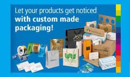 Get noticed with your brand printed on your packaging