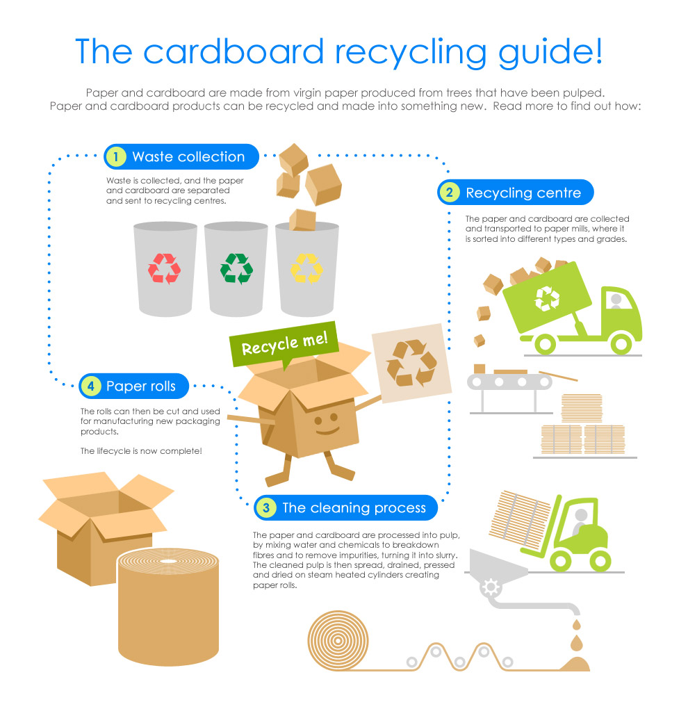 Europe's Recycling Statistics for Paper & Cardboard Rajapack Europe's Recycling Statistics for Paper & Cardboard Rajapack
