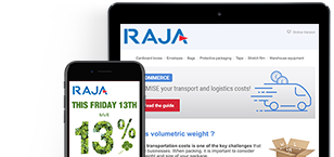 Subscribe to the RAJA packaging newsletters