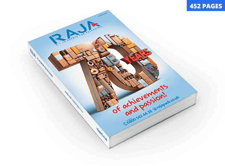 Rajapack is now RAJA UK Packaging supplies Request your catalogue