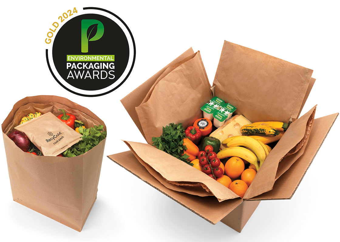 Double Gold Award winning sustainable packaging!