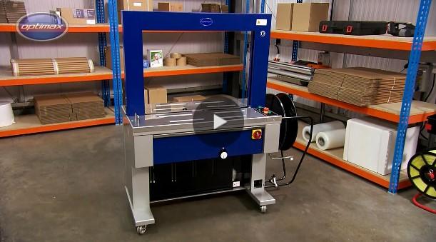 Watch the Rajapack automatic strapping machine video