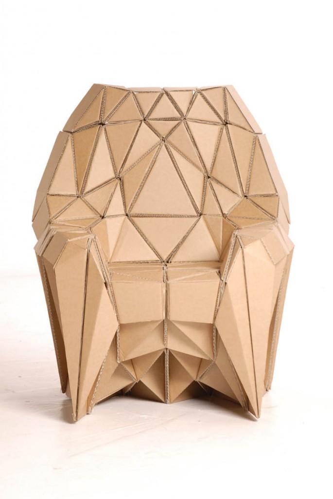 Cardboard chair