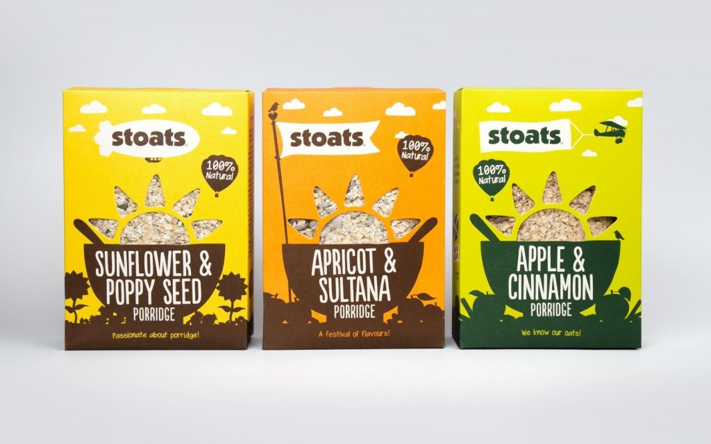 Stoats food packaging