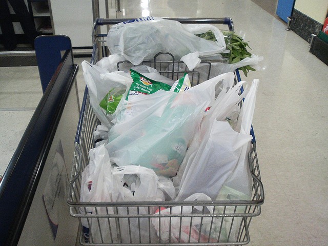 Plastic carriers are now charged at 5p