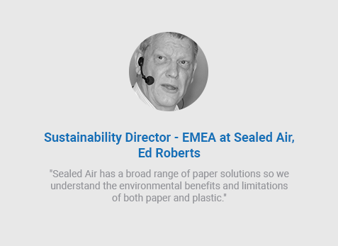 Ed Roberts, Sealed Air eco-friendly quote