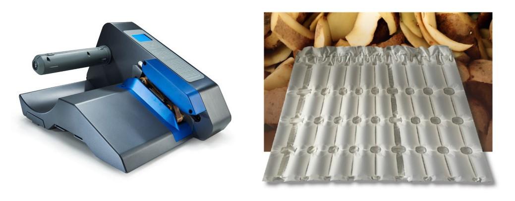 The AirWave - Eco-friendly packaging made from potato