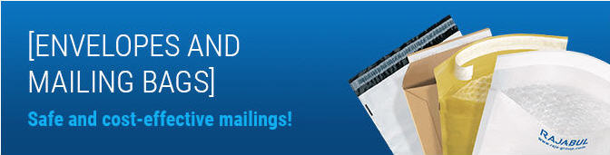 RAJA envelopes and mailing bags