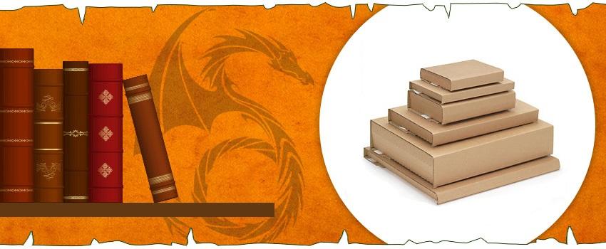 Book boxes for the treasures within the Citadel library