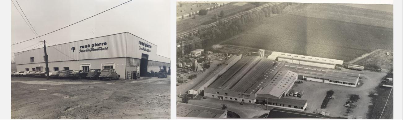In the 70s, a new and larger René Pierre factory was built