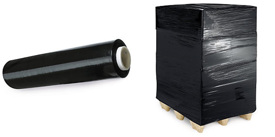 Cast stretch wrap sticks to itself and is popular in the food industry Cast stretch film