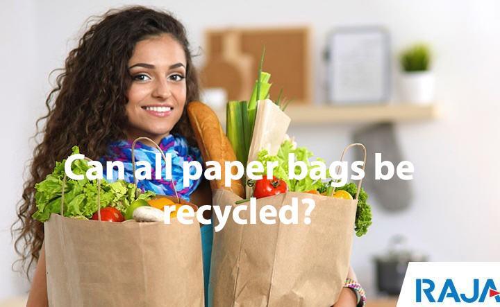 Can all paper bags be recycled?