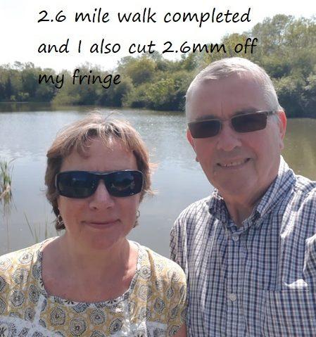 Karen Phillips supported Willen Hospice and St Nicholas Hospice Care