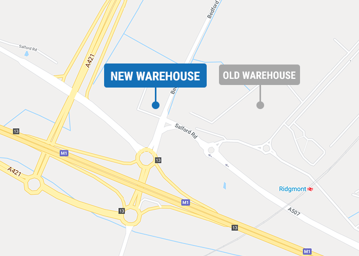 RAJA UK new warehouse and office - June 2020