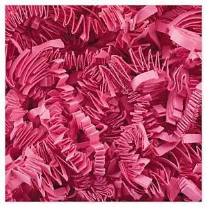Coloured, crinkle cut shredded paper