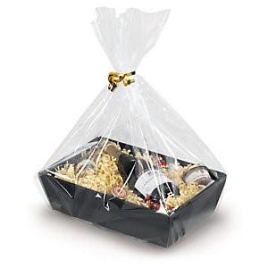Transparent gift wrap makes any gift look good