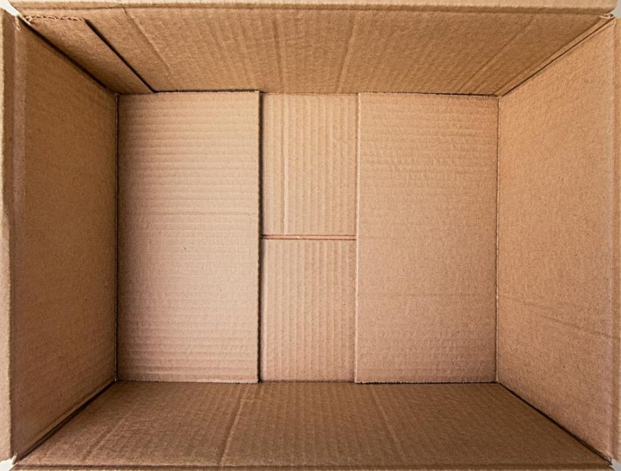 Empty,Open,Rectangular,Cardboard,Box,Close,Up.