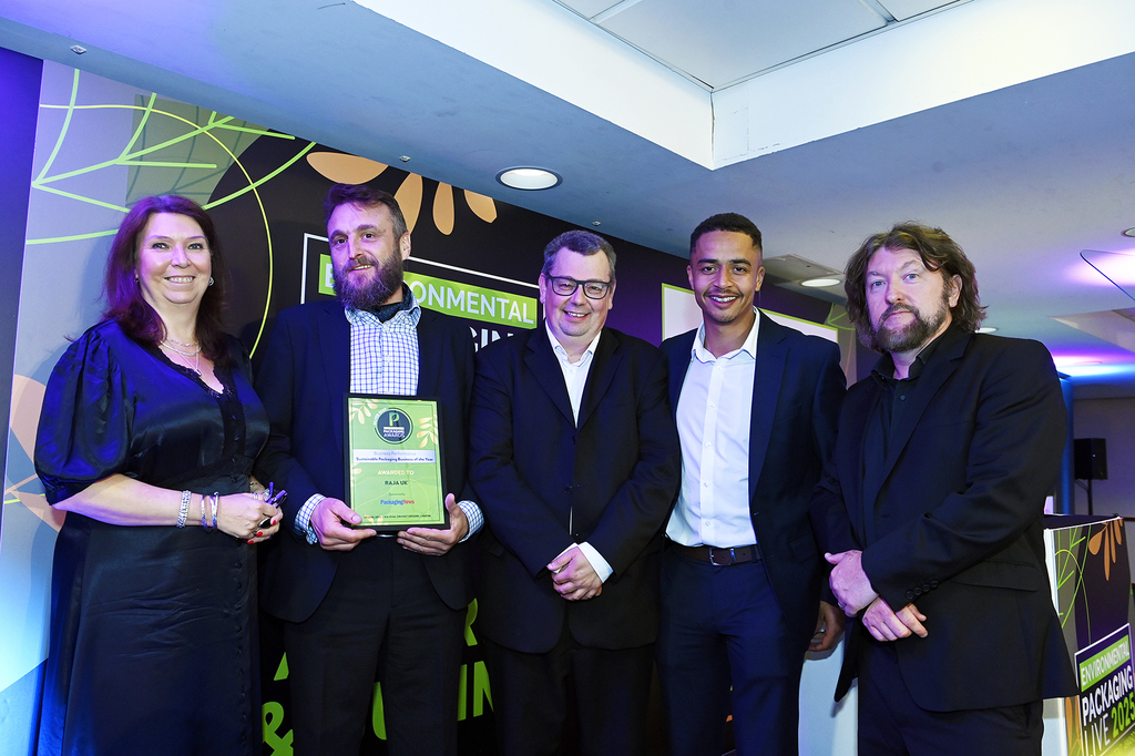 RAJA UK, Sustainable Packaging Company of the Year, Environmental Packaging Awards