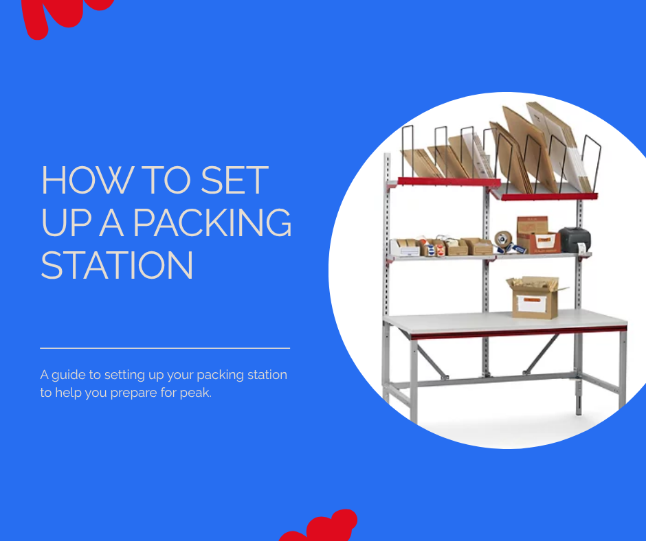 how to set up a packing station featured